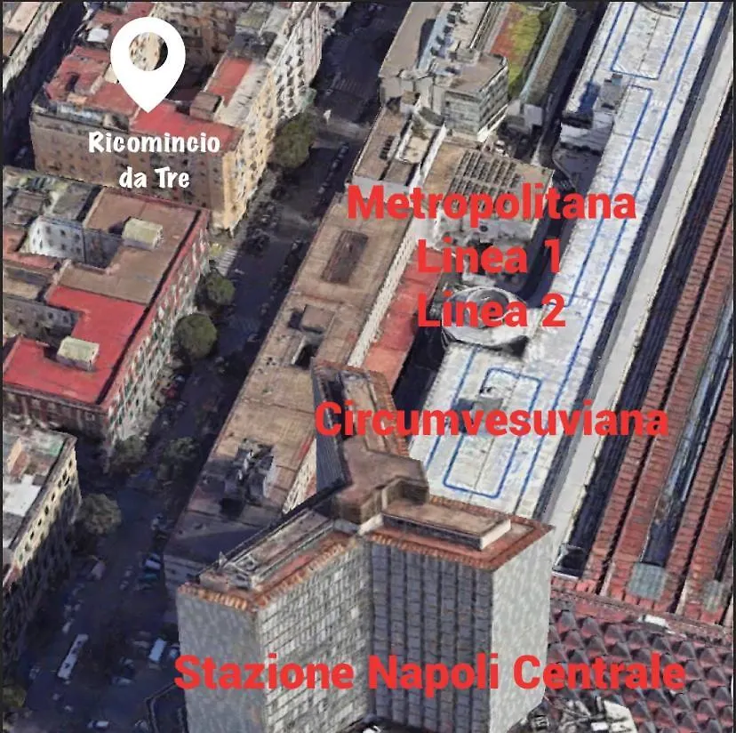 Appartamento Ricomincio Da Tre Napoli